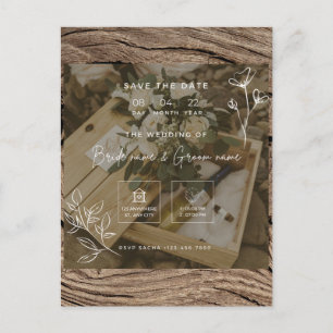 Carte Postale faire-part de mariage