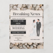 Carte Postale faire-part de mariage (Devant)