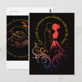 Carte Postale Faire-part de mariage (Devant / Derrière)