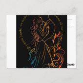 Carte Postale Faire-part de mariage (Dos)