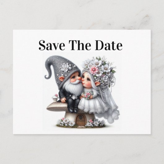 Carte Postale Faire-part de mariage (Devant)