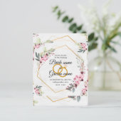 Carte Postale faire-part de mariage (Debout devant)