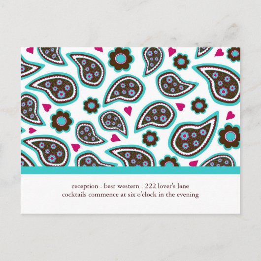 Carte postale faire-part de mariage | C1 (Dos)