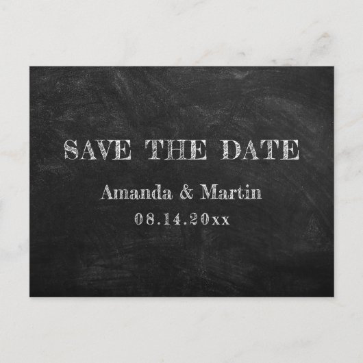 Carte Postale Faire part de mariage campagne rustique tableau no (Devant)