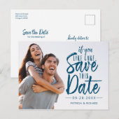 Carte Postale Faire-Part de Mariage Drôle (Devant / Derrière)