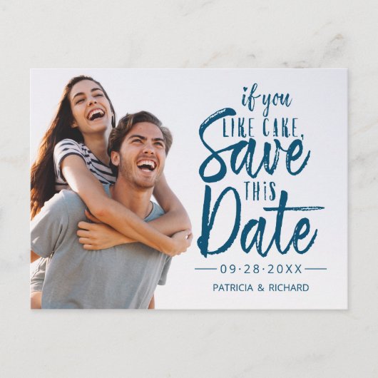 Carte Postale Faire-Part de Mariage Drôle (Devant)