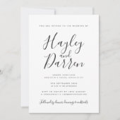 Carte postale faire-part de mariage, invitation de (Devant)