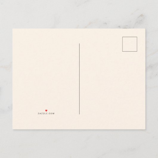 Carte postale Faire-part de naissance (Dos)