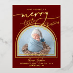 Carte postale Faire-part de naissance Arch Frame<br><div class="desc">Calligraphie moderne,  carte postale de Noël sur le thème de l'arc. Facile à personnaliser avec vos détails. VEUILLEZ NOTER : Pour obtenir de l'aide sur les commandes,  l'expédition,  l'information sur les produits,  etc.,  contactez directement le service à la clientèle de Zazzle.</div>