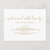 Carte Postale Faire-part de naissance de bébé moderne (Dos)