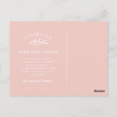 Carte postale faire-part de naissance de la couron (Dos)