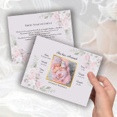 Carte Postale Faire-part de naissance photo