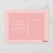 Carte Postale Faire-part de naissance photo de la couronne d'aqu (Dos)