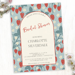 Carte Postale Faire-part de Remise de Cadeaux de Mariée aux Frai