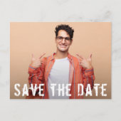 Carte Postale Faire part de remise des diplômes photo de style m (Devant)