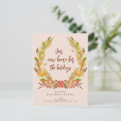 Carte Postale faire-part de vacances de la couronne de chute (Debout devant)