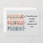 Carte postale Faire-part de vie de Vibes de l'espr (Devant / Derrière)