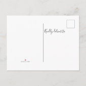 Carte Postale Faire-part Deck Nouvelles Halls Noël Déménagement (Dos)