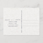 Carte Postale Faire-part Décontracté Florida Beach Wedding Enregistrer la d (Dos)