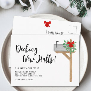 Carte Postale Faire-part Décoration de Nouveaux Couloirs Déménagement