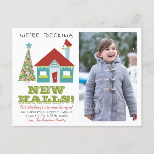 Carte Postale Faire-part Découvrir Nouvelles Salles de Noël Photo Holiday D
