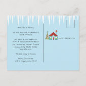 Carte Postale Faire-part Découvrir Nouvelles Salles de Noël Photo Holiday D (Dos)