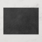 Carte Postale Faire-part Définition de Save the Date Script Cœur d'Or (Dos)