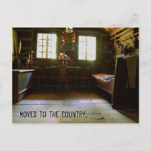 Carte Postale Faire-part Déménagement à la campagne   Changement d'adresse 