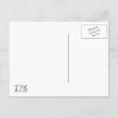 Carte Postale Faire-part Déménagement d'automne au New Hampshire (Dos)