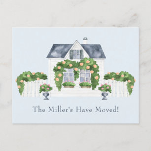 Carte Postale Faire-part Déménagement de maison