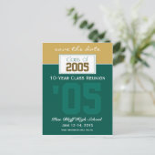 Carte Postale Faire-part d'enregistrement de la réunion de class (Debout devant)