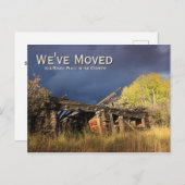 Carte Postale Faire-part Déplacement (Devant / Derrière)