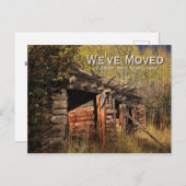 Carte Postale Faire-part Déplacement (Devant / Derrière)