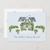 Carte Postale Faire-part Déplacement de la maison (Devant / Derrière)