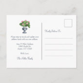 Carte Postale Faire-part Déplacement de la maison (Dos)