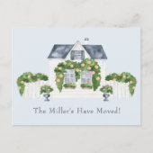 Carte Postale Faire-part Déplacement de la maison (Devant)