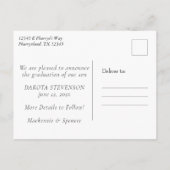 Carte Postale Faire-part Dés RPG | Jeu de rôle de fantasy doré pour la remi (Dos)