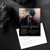 Carte Postale Faire-part Dés RPG | Retro Tabletop Rôle Joueur Graduation