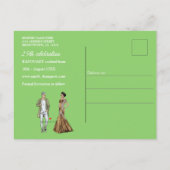 Carte postale Faire-part design (Dos)