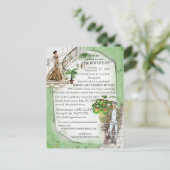 Carte postale Faire-part design (Debout devant)