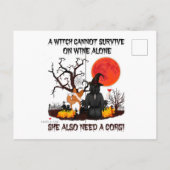 Carte Postale Faire-part Devinez Quel Corgi Fessier Amateurs De Chiens (Dos)