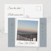 Carte Postale Faire-part Devinez quoi? Sauvegarder la date (Devant / Derrière)