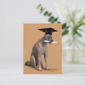 Carte Postale Faire-part Diplômé Coyote (Debout devant)