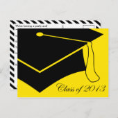 Carte Postale Faire-part diplôme de la promotion 2013 (Devant / Derrière)