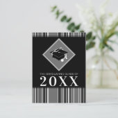 Carte Postale Faire-part diplôme de médecine année personnalisable (Debout devant)