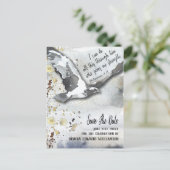 Carte Postale Faire-part Diplômé Inspiré par le Christianisme Sauvegarder l (Debout devant)