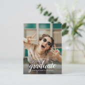 Carte Postale Faire-part Diplôme photo (Debout devant)