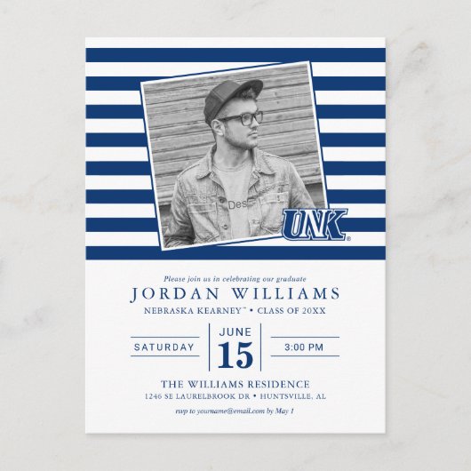 Carte Postale Faire-part Diplômés de Lopers UNK (Devant)