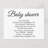 Carte Postale Faire-part DjskisAnnouncement Postcard (Devant)