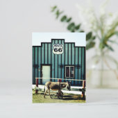 Carte Postale Faire-part Donkey Town Oatman Arizona (Debout devant)